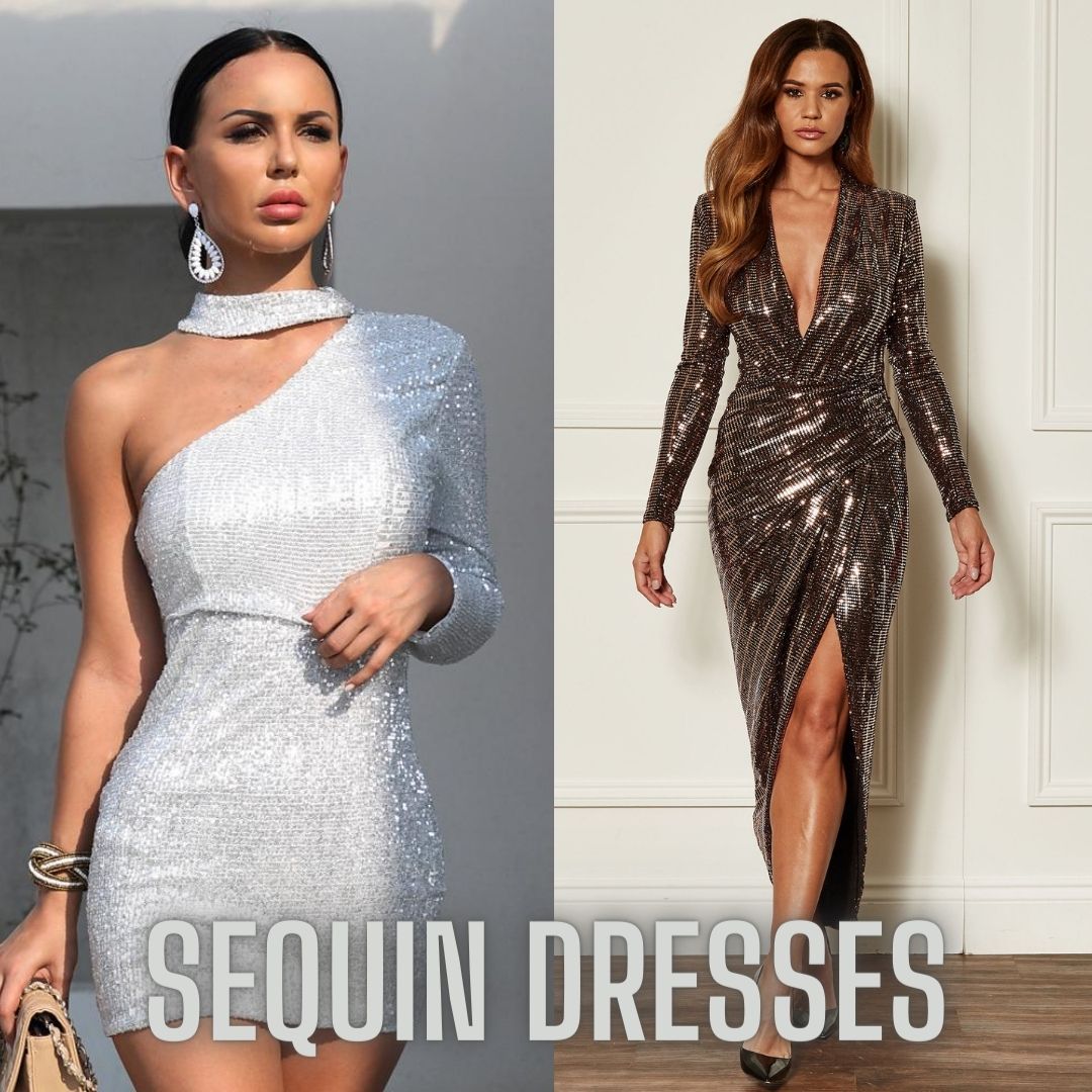 Silver Sequin Short Slip Dress – IRHAZ