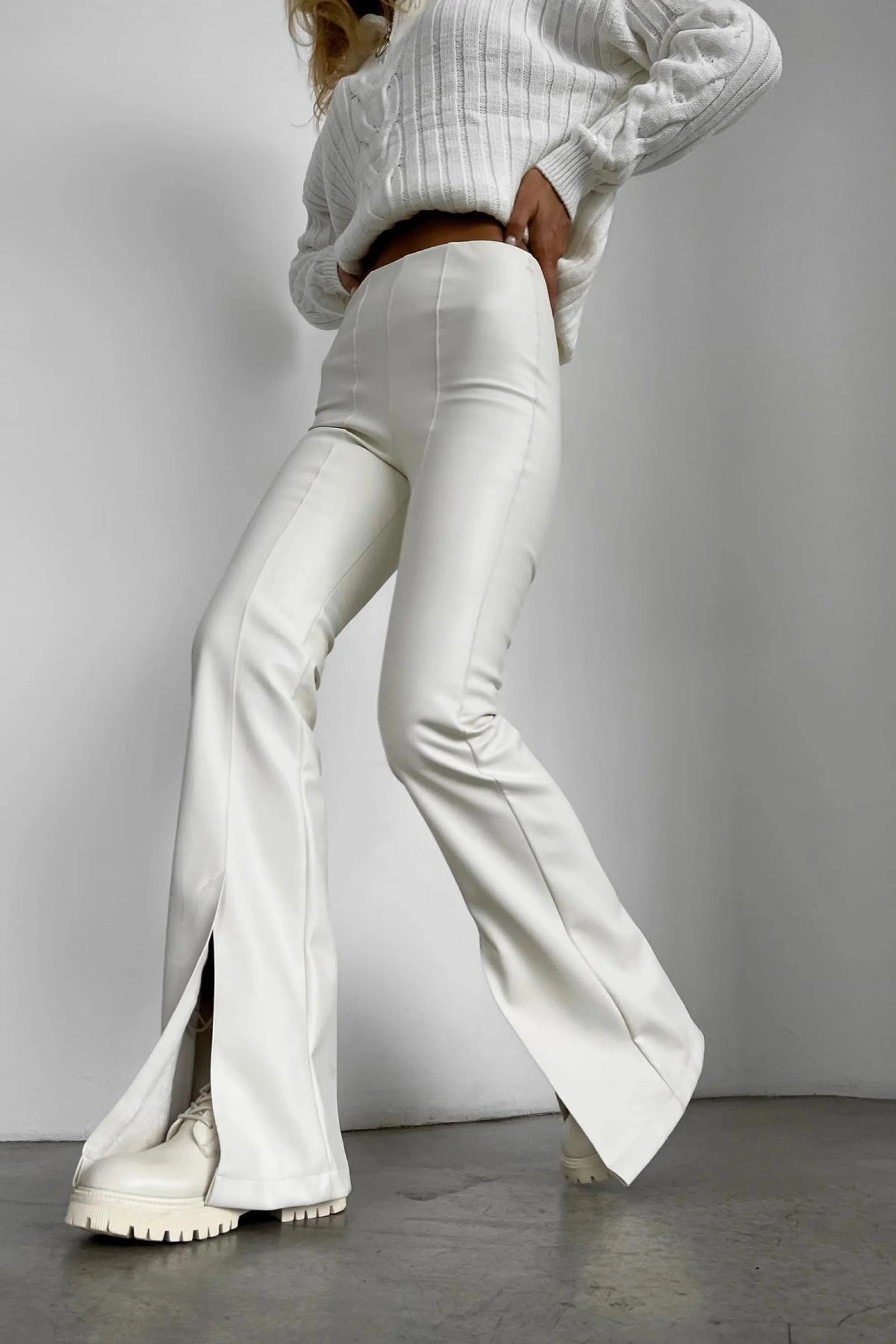 Best 25+ Deals for White Leather Pants