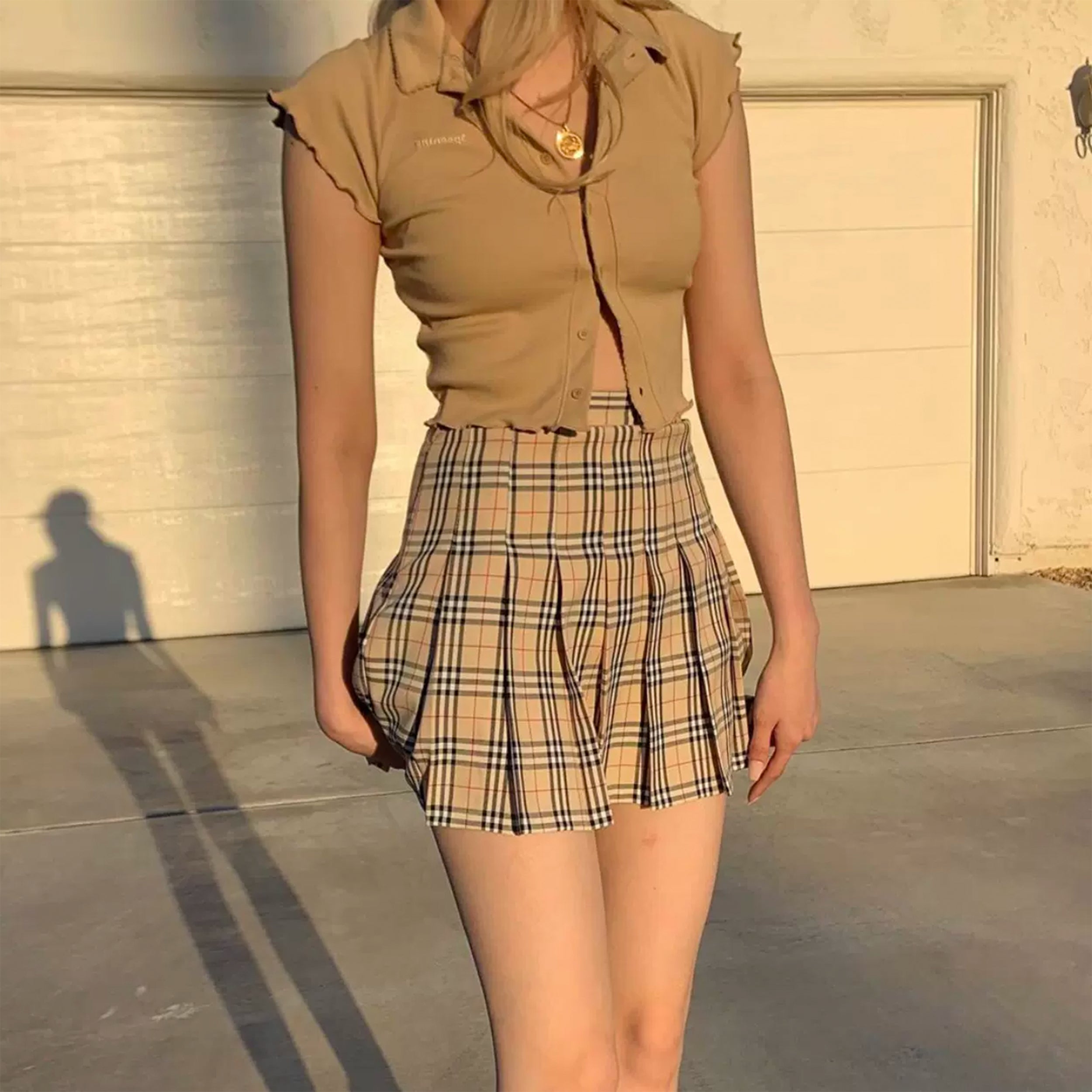 Khaki Skirts