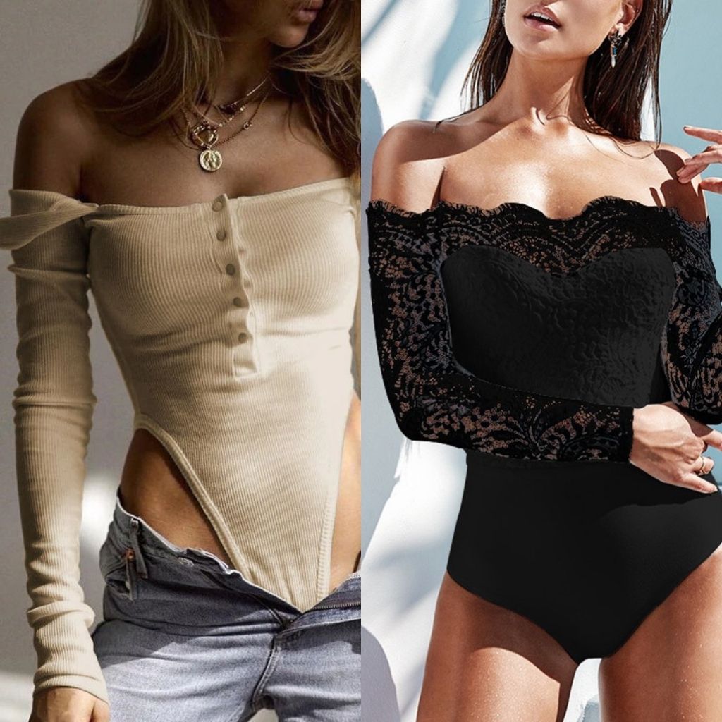 Off The Shoulder Bodysuits