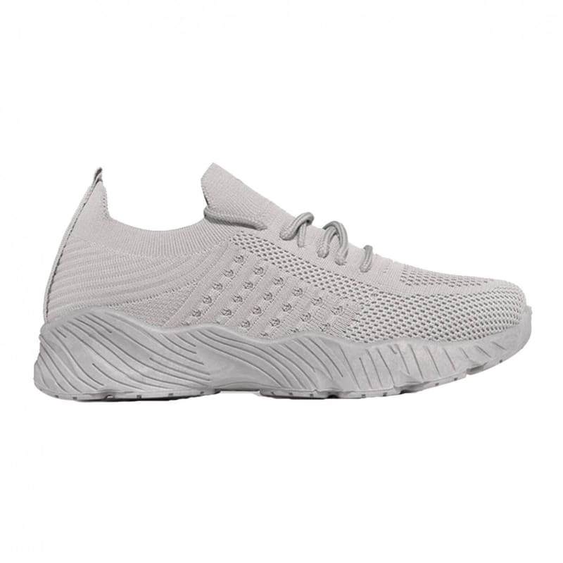 Gray Casual Mesh Breathable Vulcanize Shoes Short