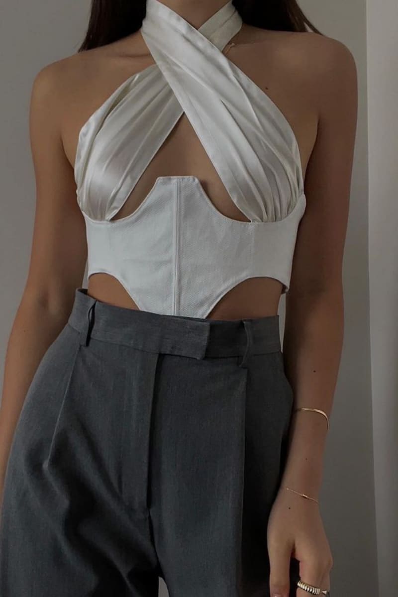 Corset Crop Top