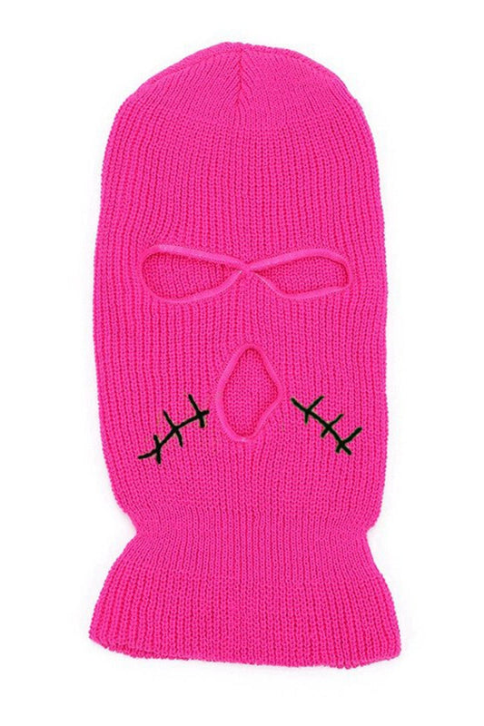 Face Mask in Mixed Pink Check – KkCo